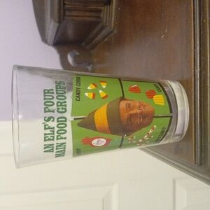 Elf movie drinking glass